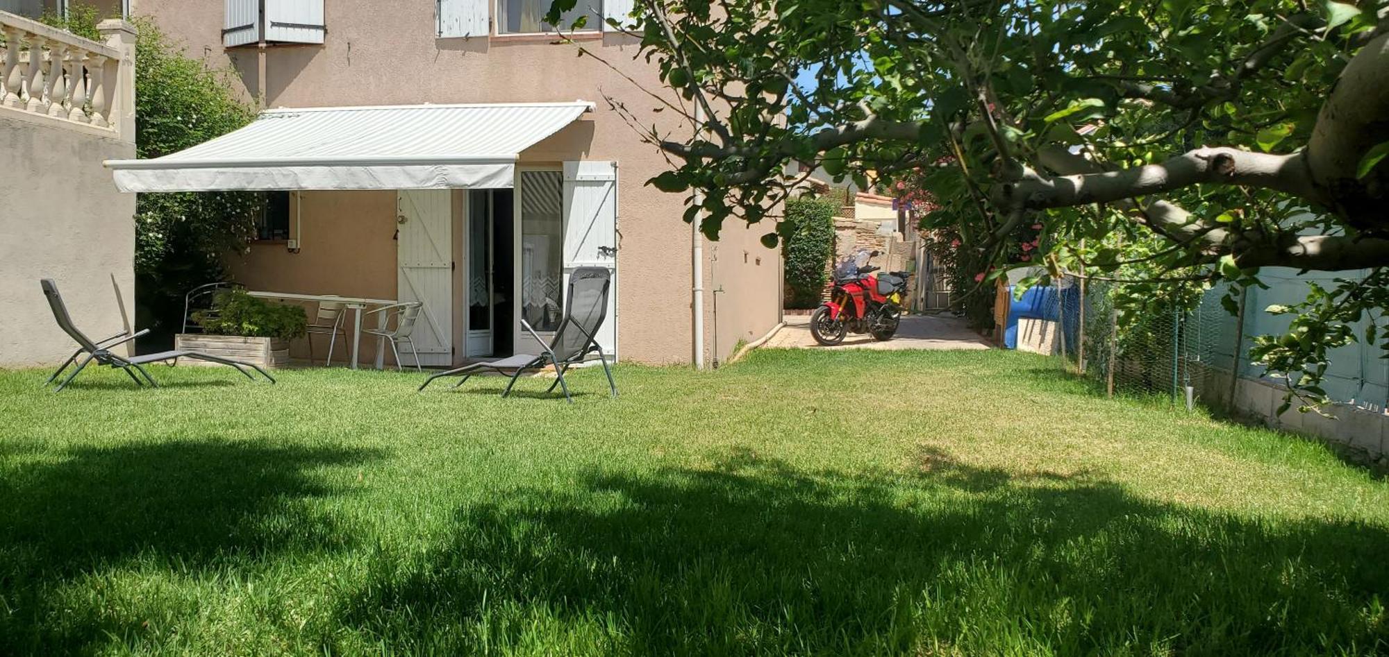 Jolie Studio En Rez De Jardin A L'Estaque Mourepiane Marseille Exterior photo